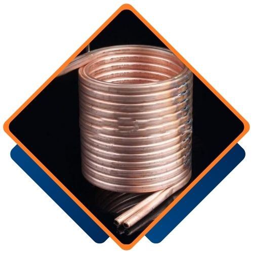 Copper Nickel Heat Exchanger Coil Tubing in india