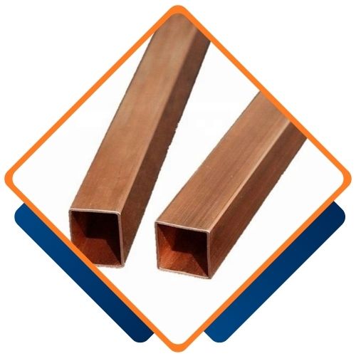 Copper Nickel Seamless Square Tubing in india