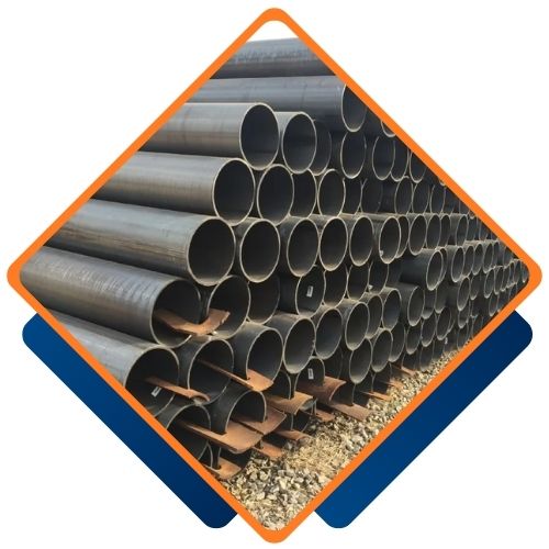 EIL Approved CS Round Pipes in india